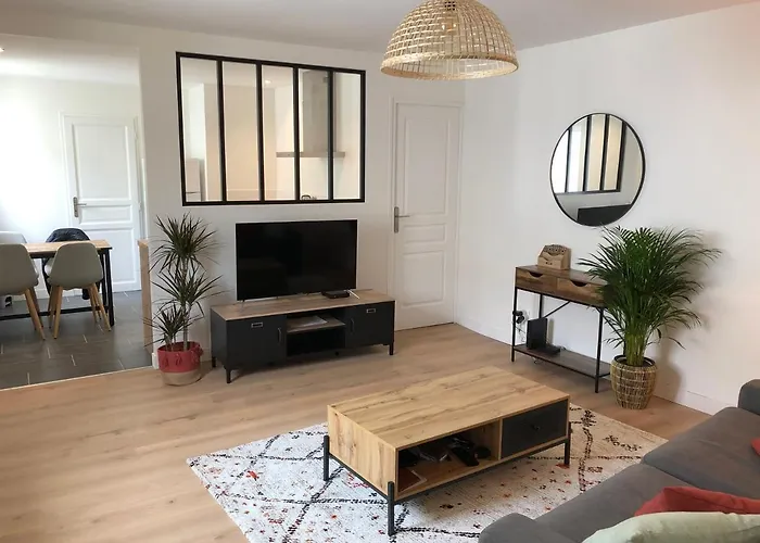 Appartement T2 Lumineux Et Cosy Au Calme Proche Du Centre Avec Tv Et Wifi